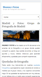 Mobile Screenshot of madridyfotos.com